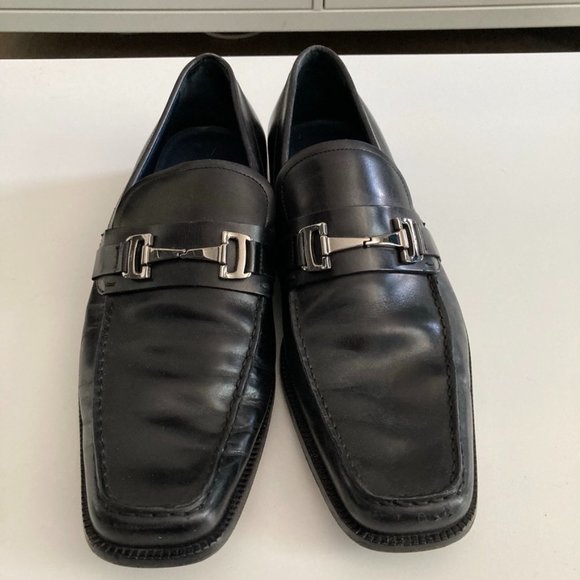 Salvatore Ferragamo Other - Salvatore Ferragamo leather Loafers, Black, sz 9.5
